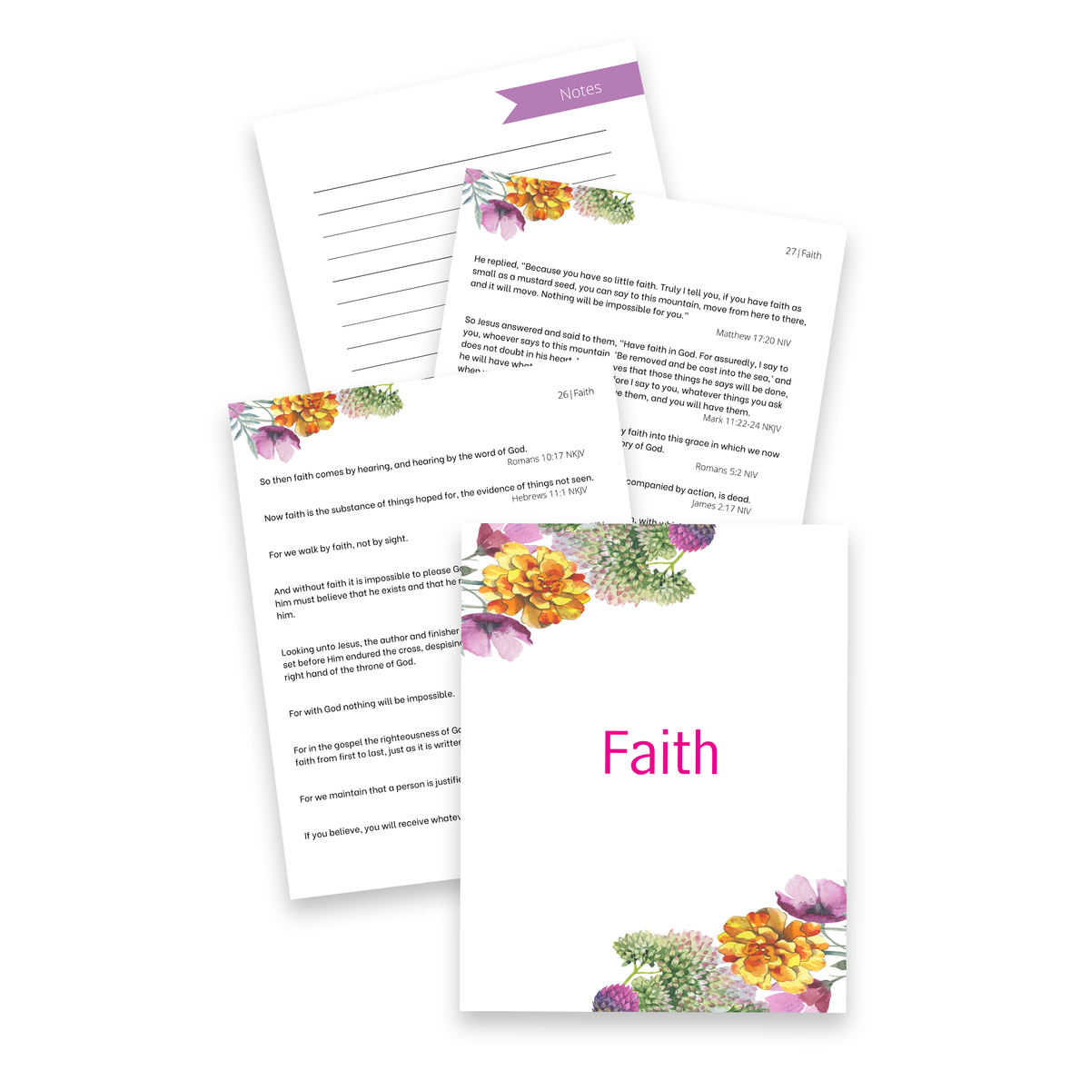 God's Word For Everyday Life Binder (140+ Pages)