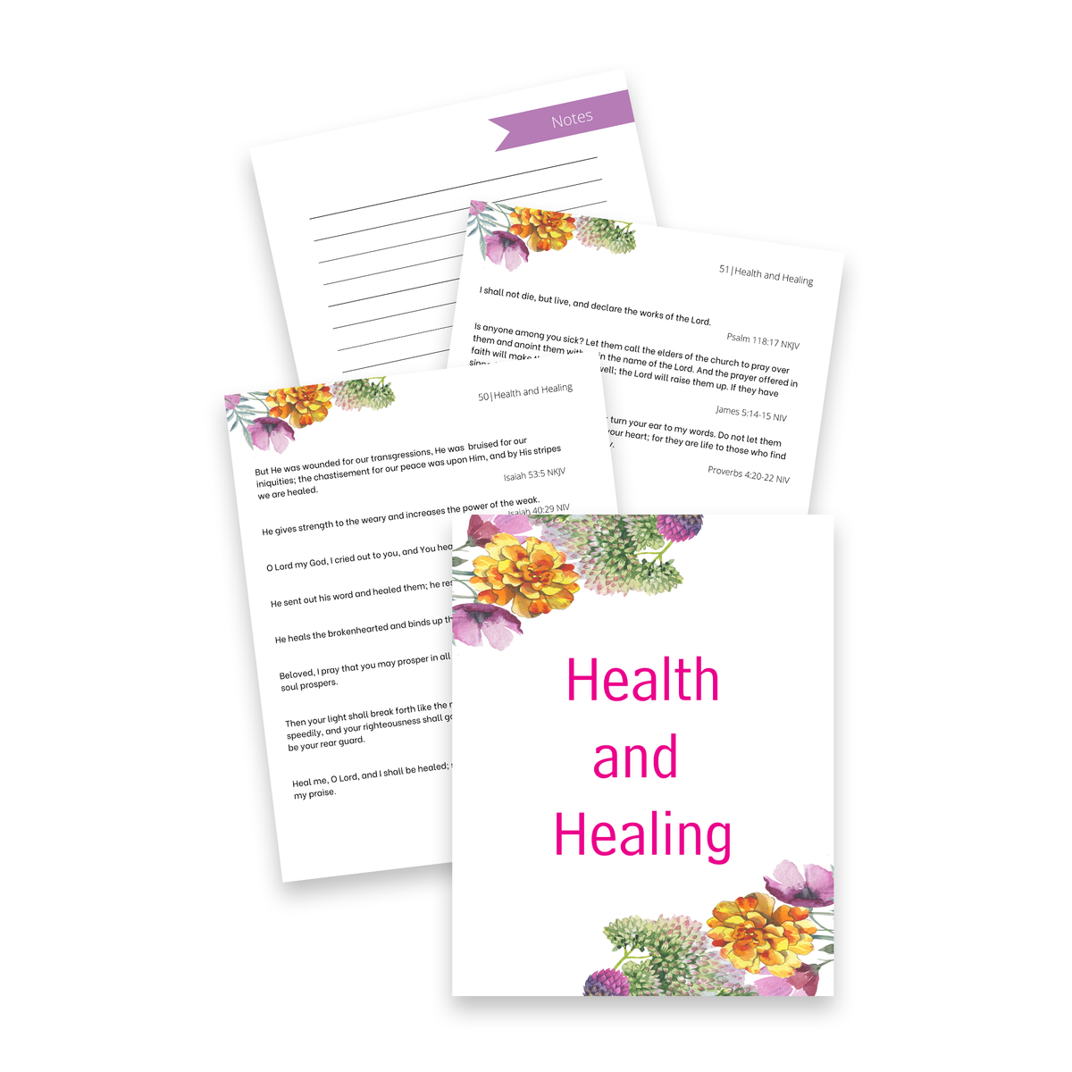 God's Word For Everyday Life Binder (140+ Pages)
