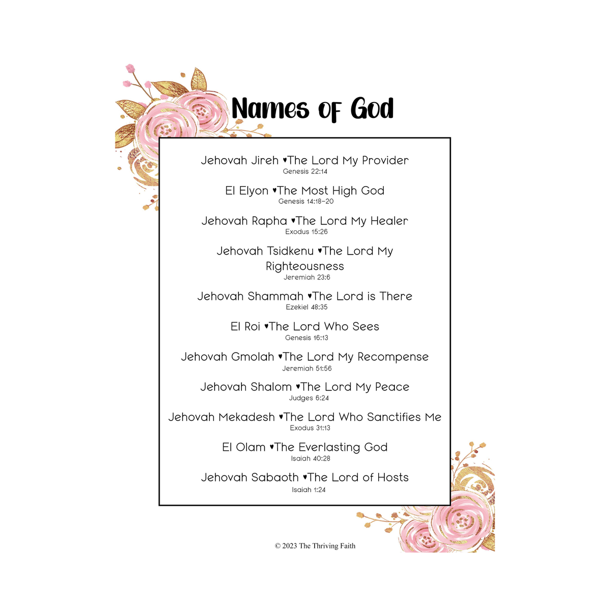 Pink Floral Prayer Journal